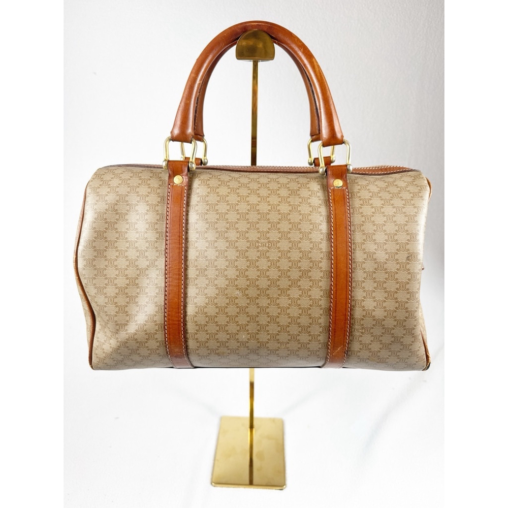 Vintage Celine Macadam Boston Bag – Classic & Timeless - Picture 2 of 16